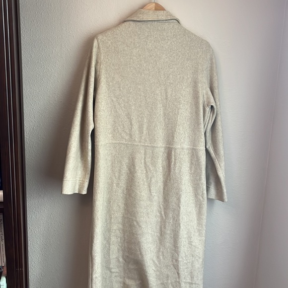 J. Jill long coat Beige size S - Picture 7 of 9